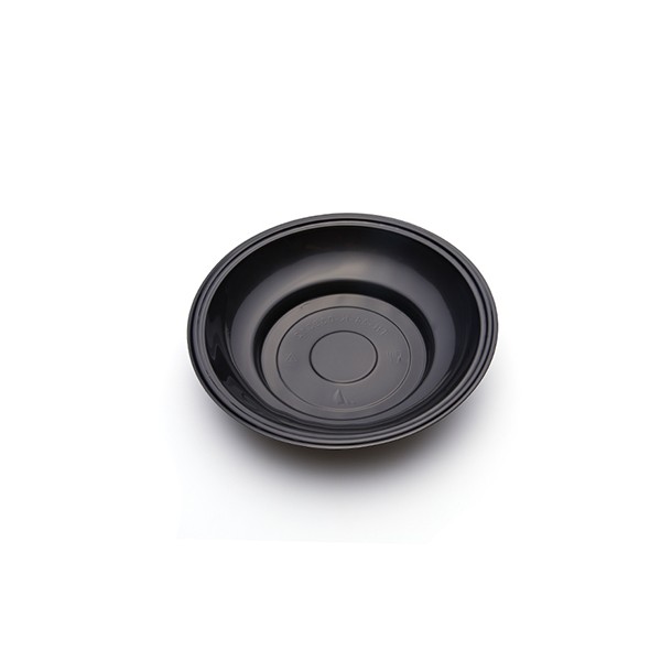 Bols RIMON plastique ronds épais noirs 21 cm X50