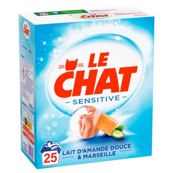 Le chat poudre sensitive X36