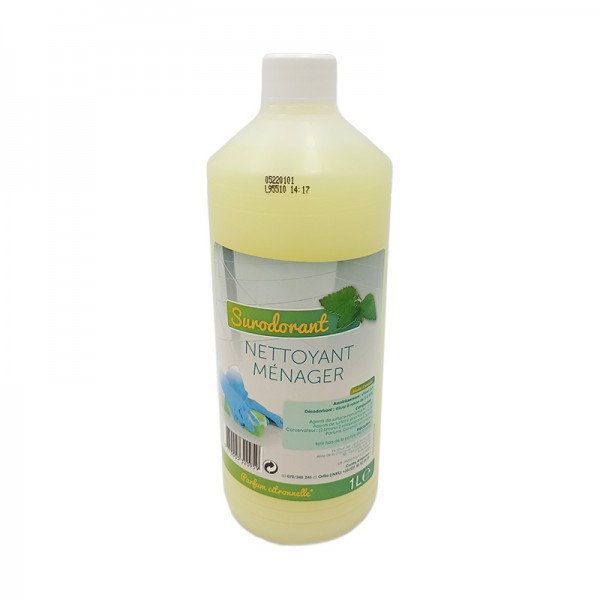 Nettoyant ménager surodorant citronnelle 1 L