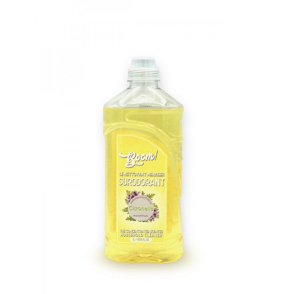 Nettoyant ménager BOOM surodorant citronnelle 1 L