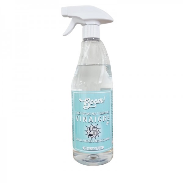 Vinaigre ménager BOOM spray 10° 750 ml