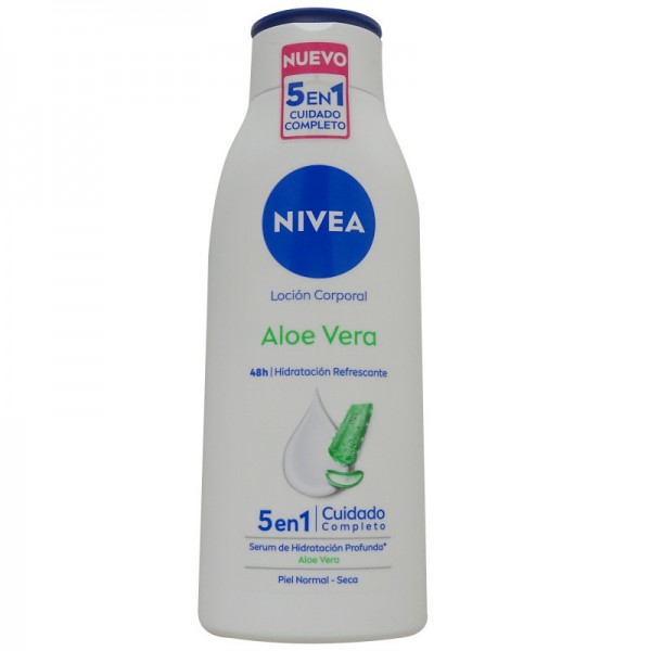 Crème NIVEA lait corps aloe vera peau sèche 400 ml