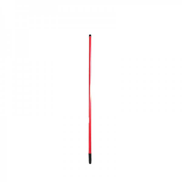 Manche métal Rouge douille française en 1.20m