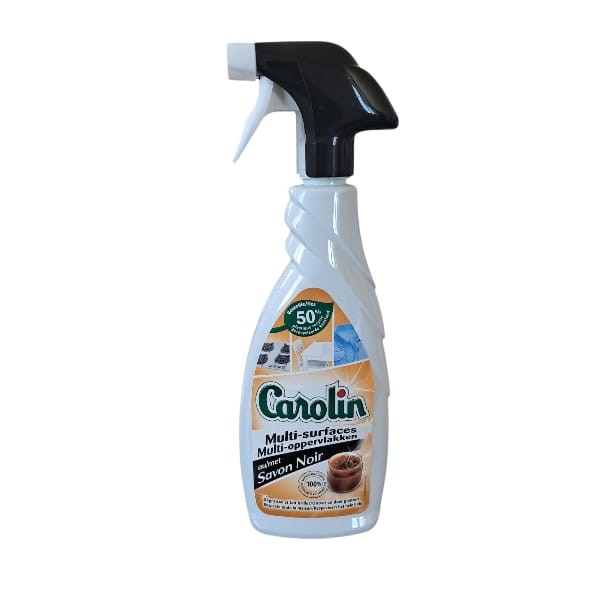 CAROLIN Spray 650ml Multi-Surfaces Savon Noir Fr.