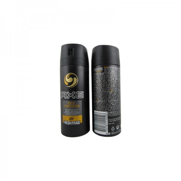 AXE DEO 150ML SPR GOLD TEMPTATION (EXP)