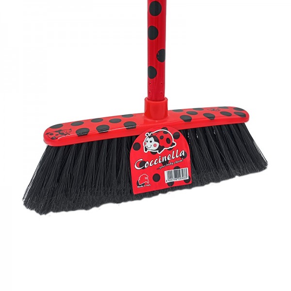 Balai COCCINELLE avec manche
