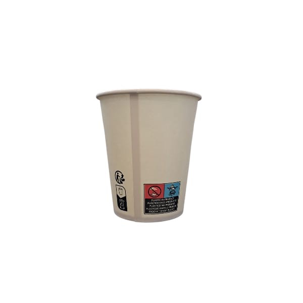 Gobelets carton blanc 8oz 25cl X50